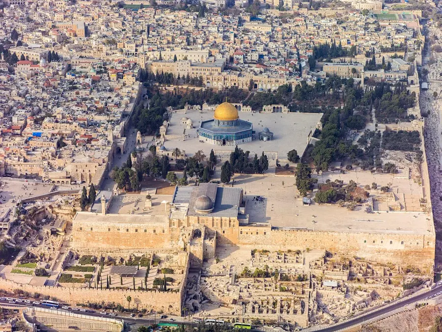 The Temple Mount card