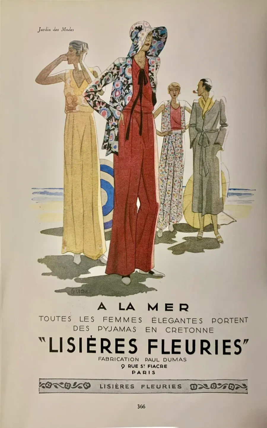 La carte Pyjama