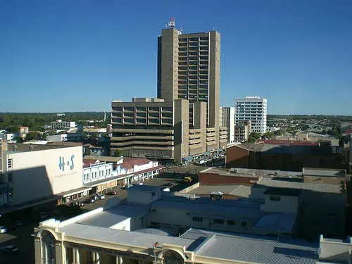 La carte Bulawayo