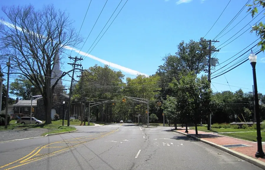 La carte Plainsboro Township