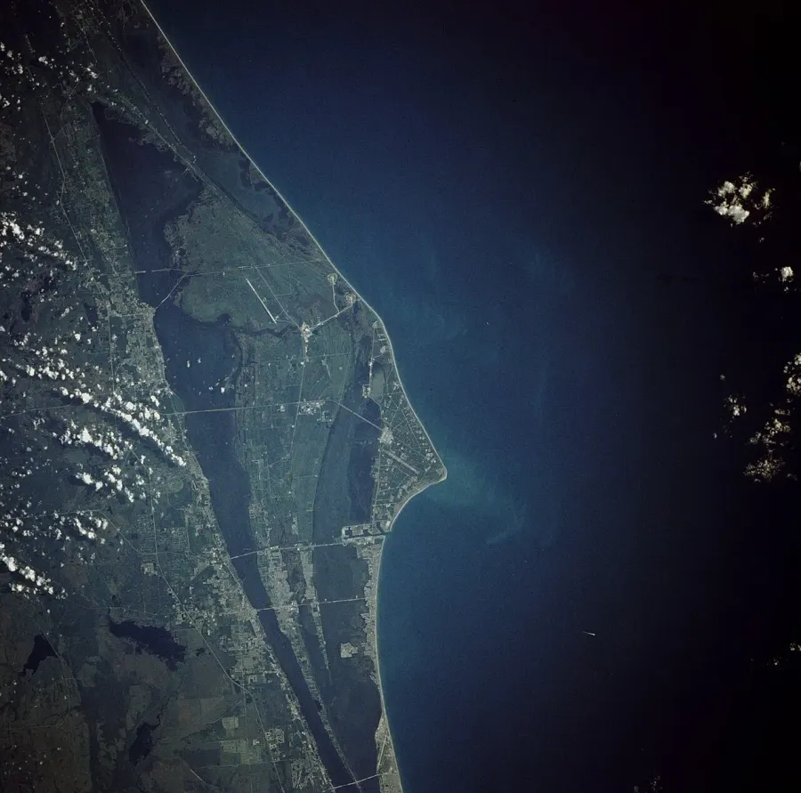La carte Cap Canaveral