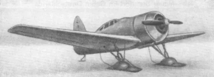 La carte Tupolev I-14