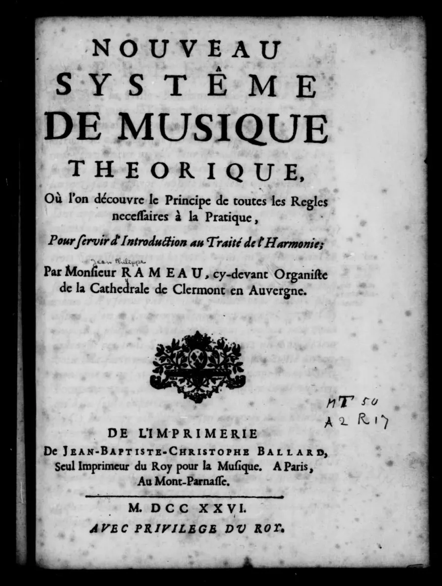 The Music theory card