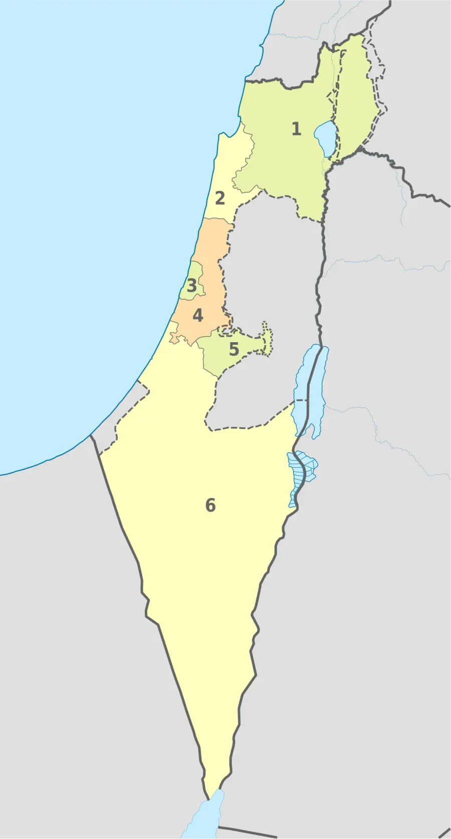 La carte District