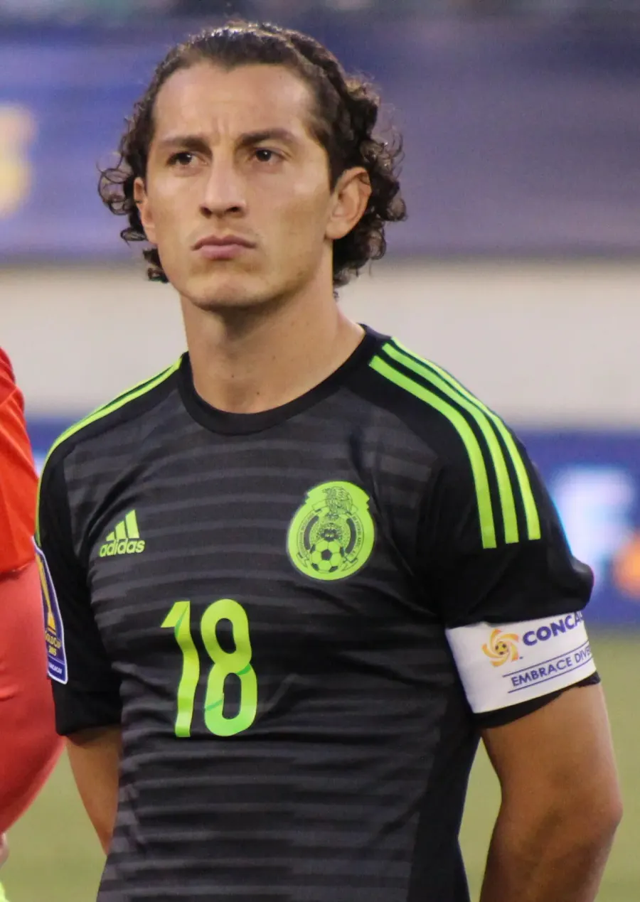 La carte Andrés Guardado