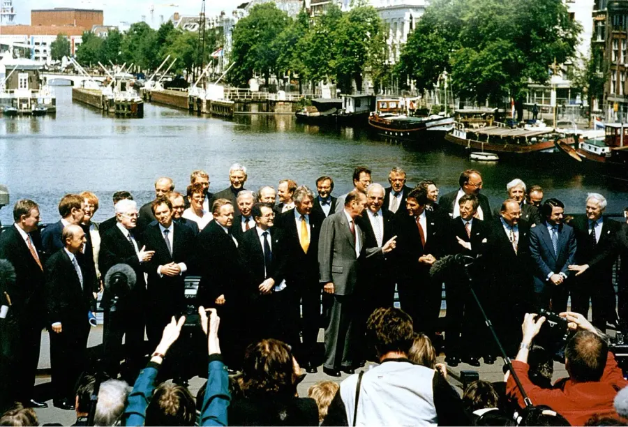 The Treaty of Amsterdam card