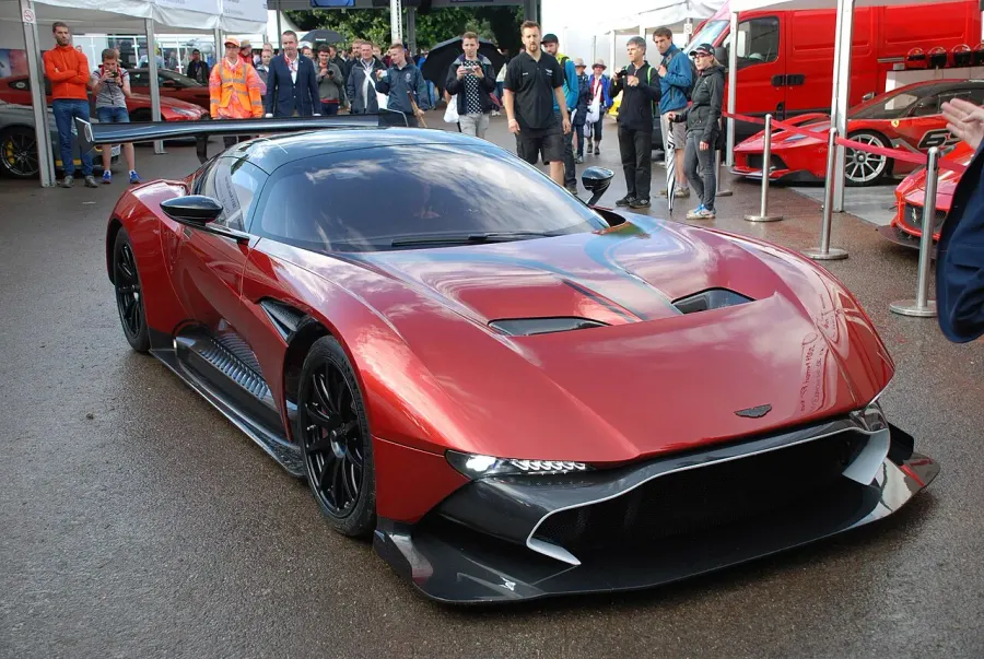 The Aston Martin Vulcan card