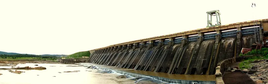 The Hirakud Dam card