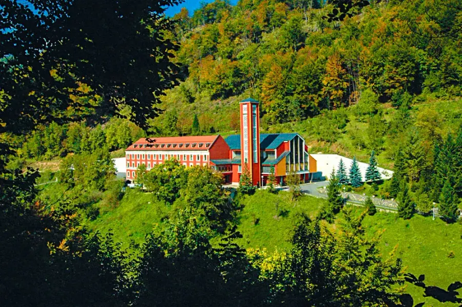 La carte Couvent franciscain de Kreševo