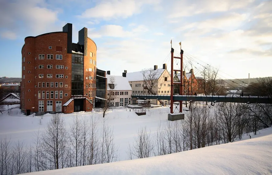 La carte Université de Mid Sweden