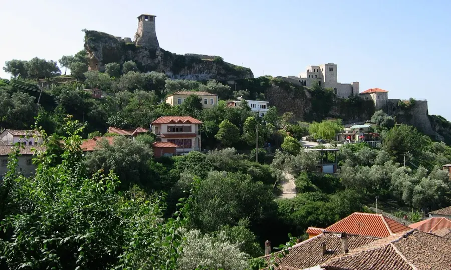 La carte Krujë