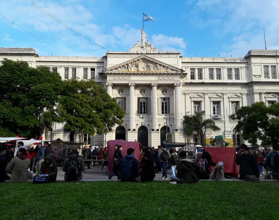 La carte Université de Buenos Aires