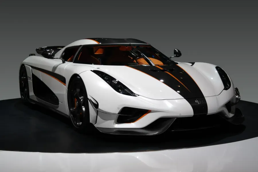 The Koenigsegg Regera card