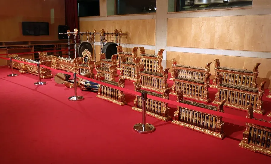 La carte Gamelan
