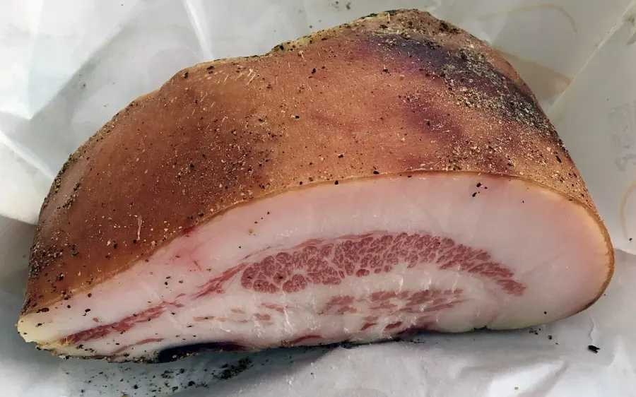 La carte Guanciale