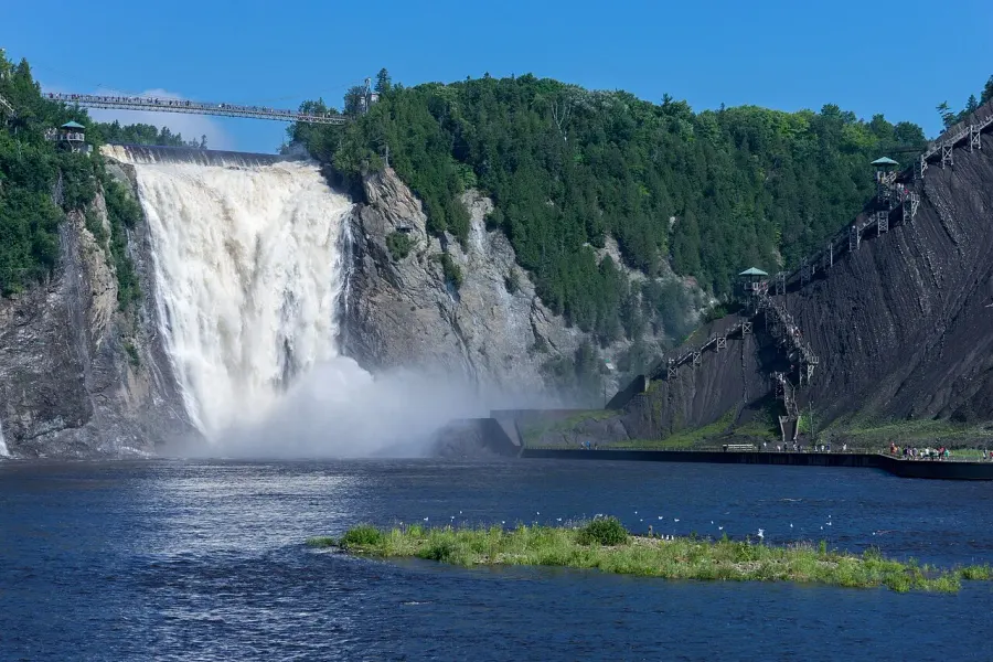 The Montmorency Falls card