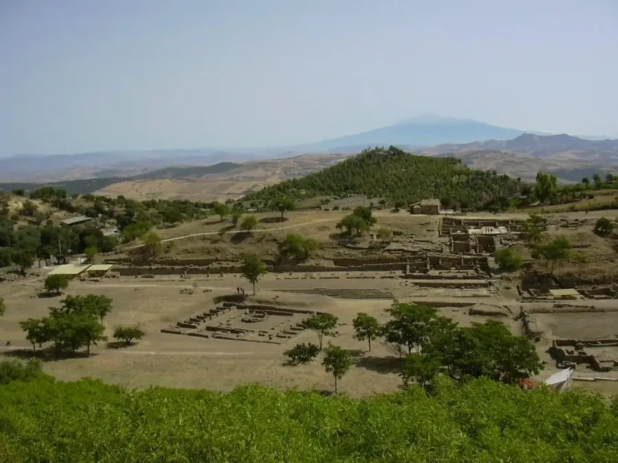 La carte Morgantina