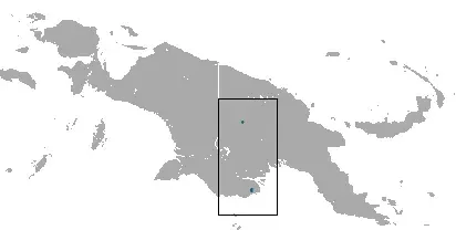 La carte Echymipera echinista