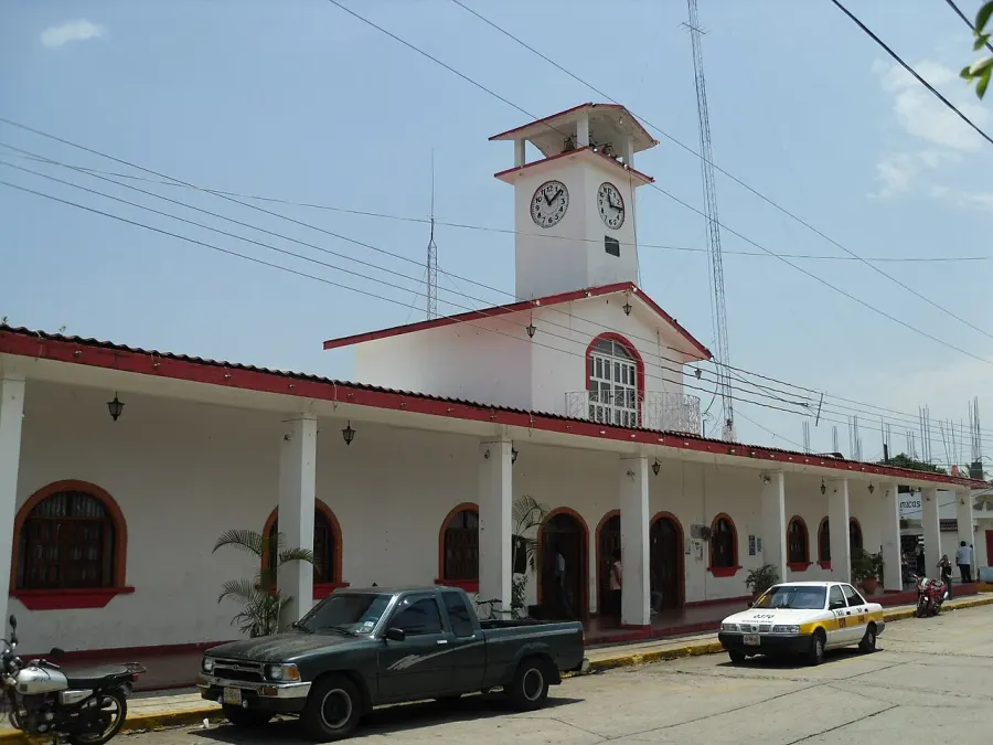 La carte Tuxtla Chico
