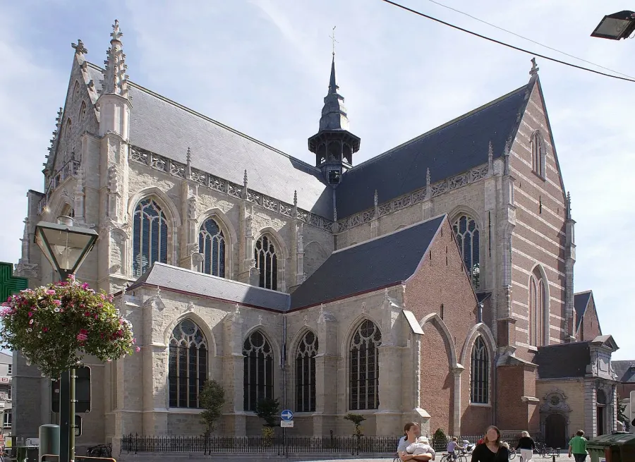 The St Martin's Church, Aalst card