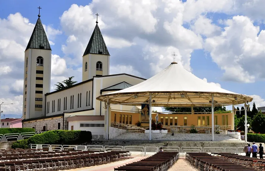 La carte Église Saint-Jacques de Međugorje