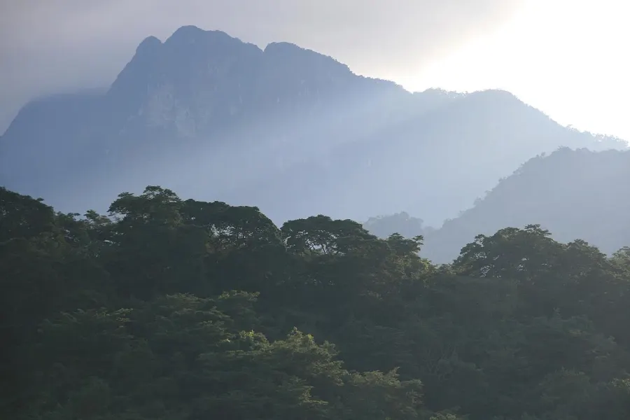 La carte Monts Udzungwa