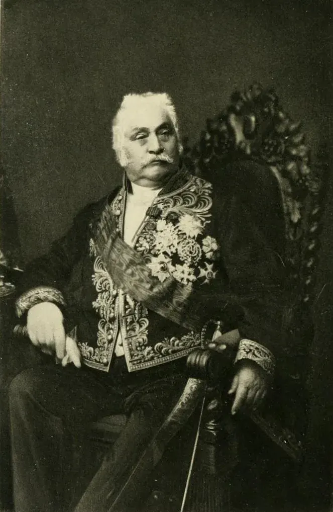 The Alphonse Henri d'Hautpoul card