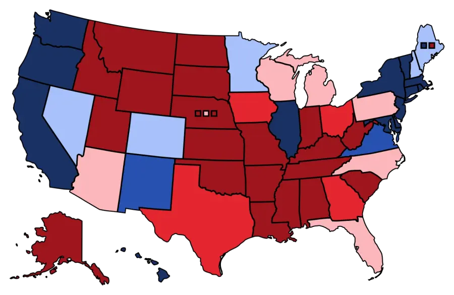 The Swing state card