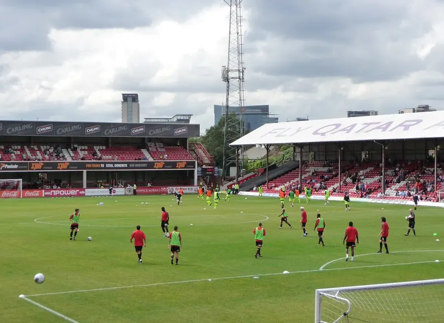 The Brentford F.C. card