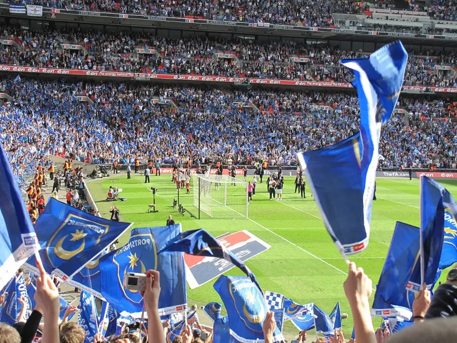 La carte Portsmouth Football Club