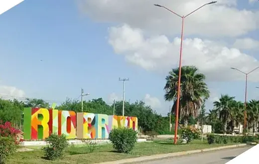 The Río Bravo, Tamaulipas card