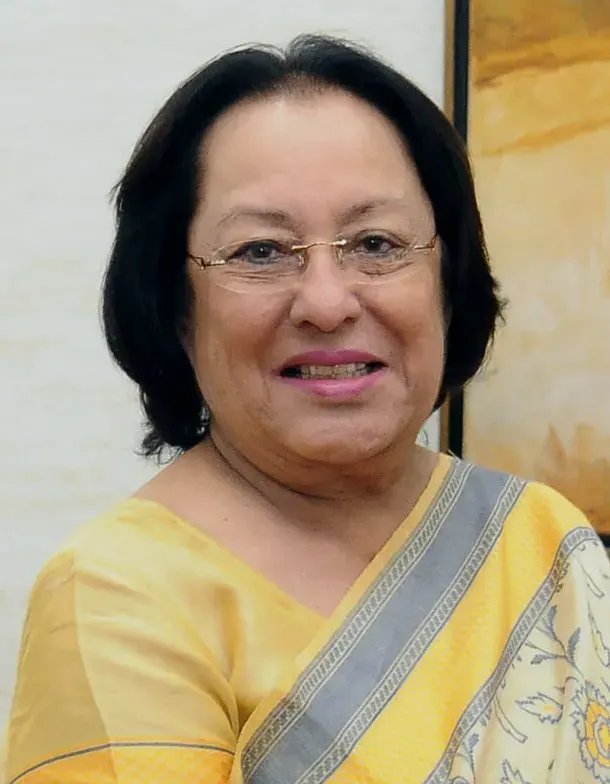 The Najma Heptulla card
