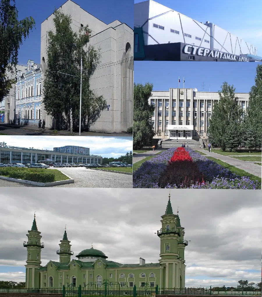 La carte Sterlitamak