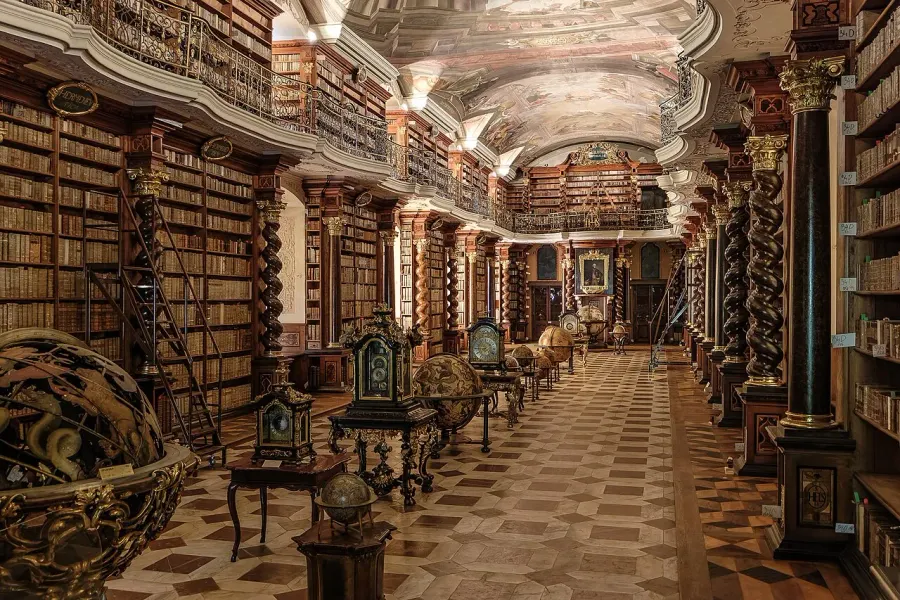 The National Library of the Czech Republic card