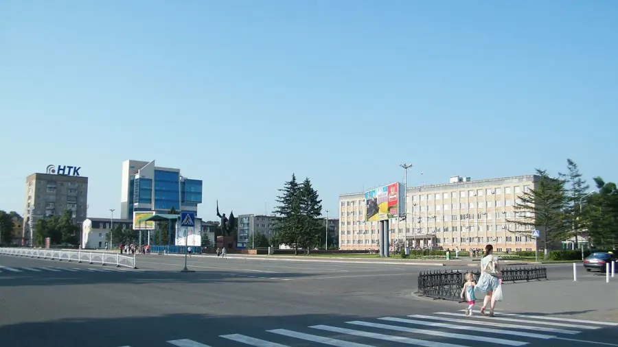 La carte Oussouriïsk