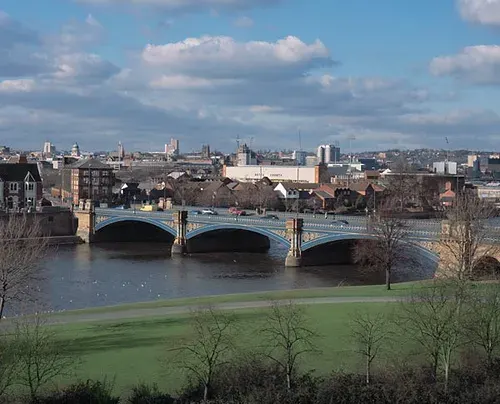 The River Trent card