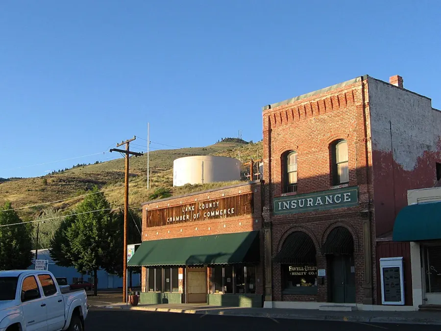 The Lakeview, Oregon card