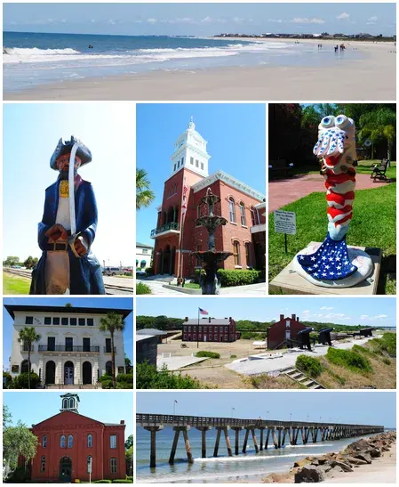 The Fernandina Beach, Florida card