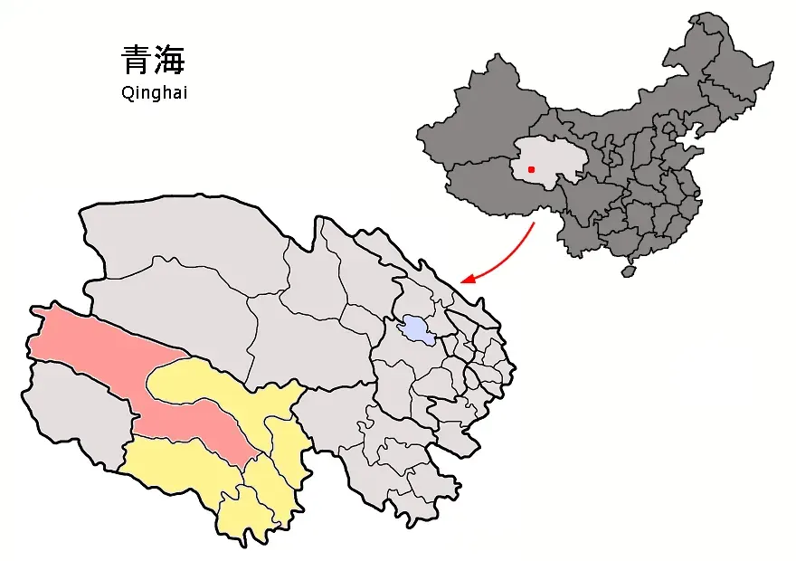 La carte Xian de Zhidoi