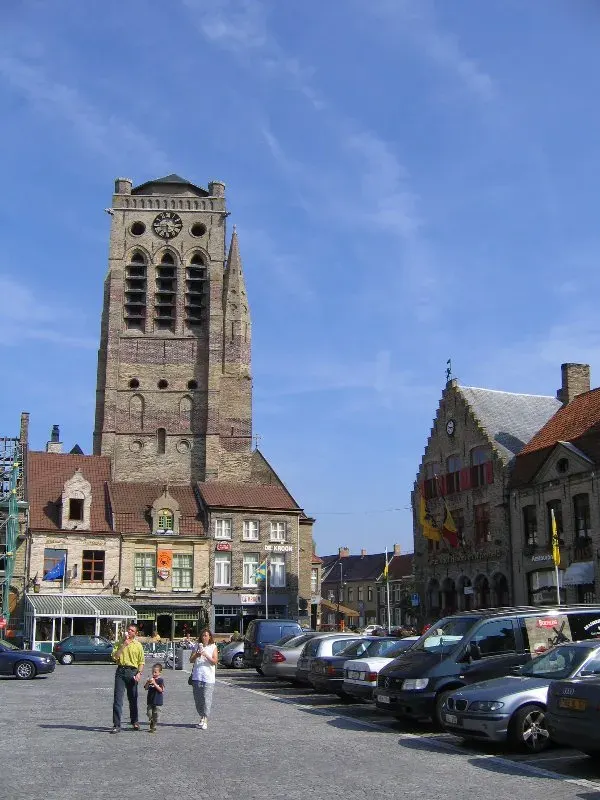 The Église Saint-Nicolas de Furnes card