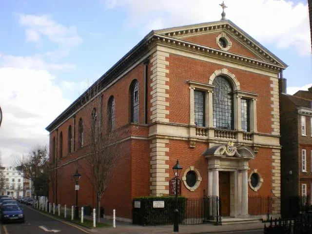 La carte Église du Saint-Rédempteur de Chelsea