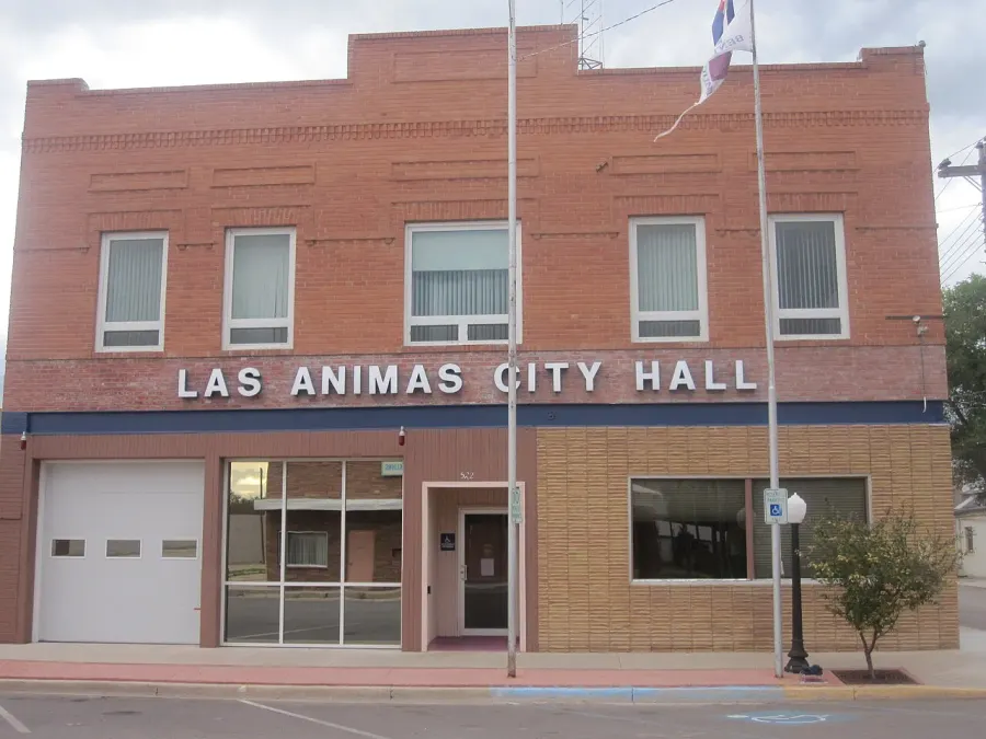 The Las Animas, Colorado card