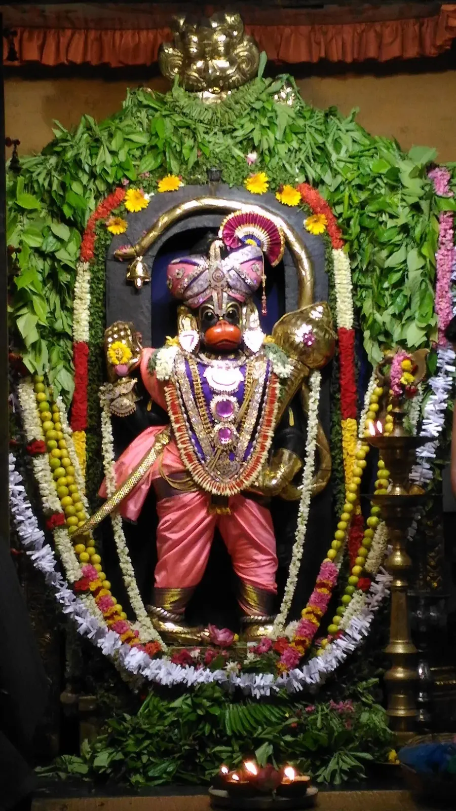 La carte Temple Ashtamsa Varadha Anjaneyar