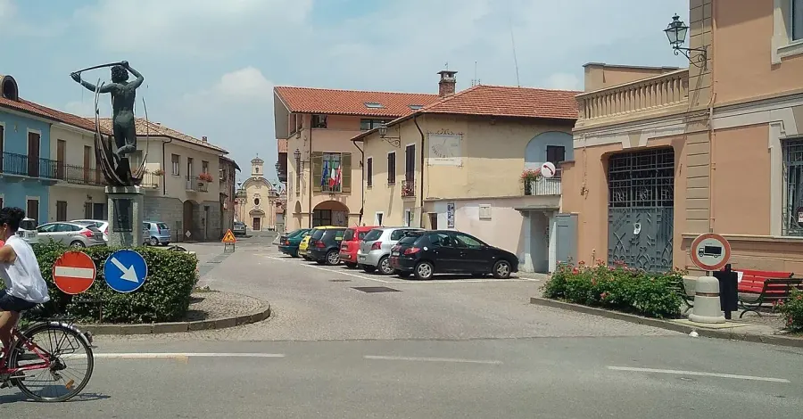 La carte Castelletto Stura