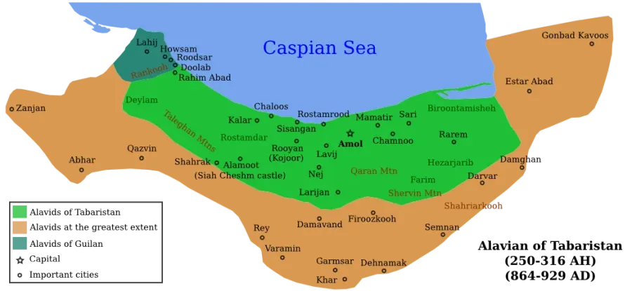 La carte Alavides