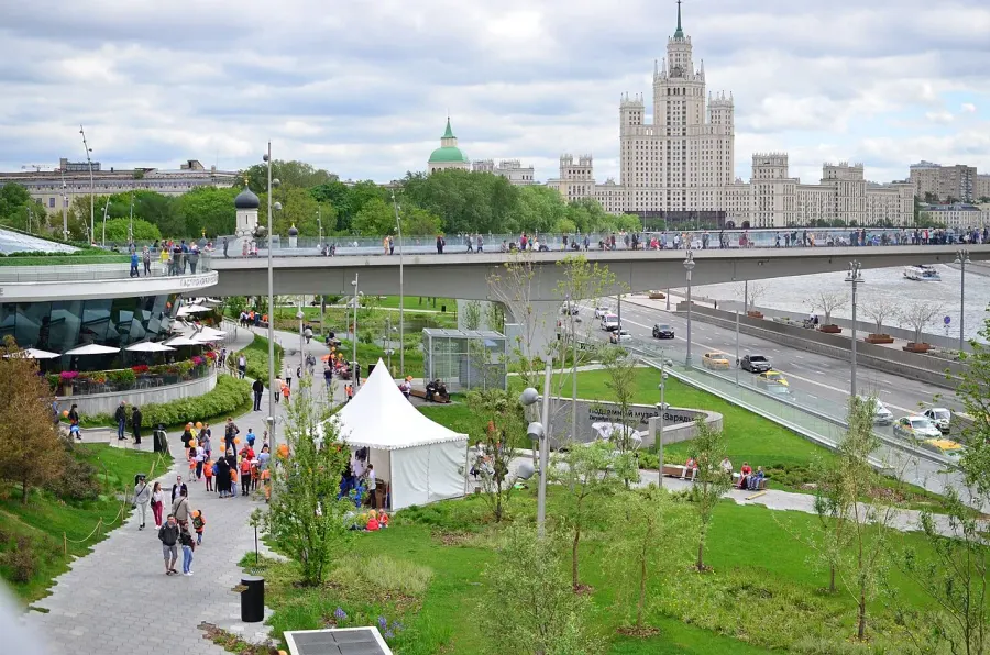 The Zaryadye Park card