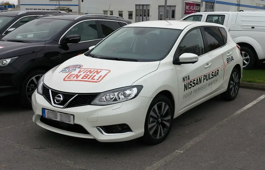 La carte Nissan Pulsar