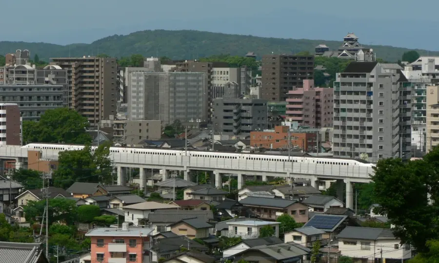 La carte Kumamoto