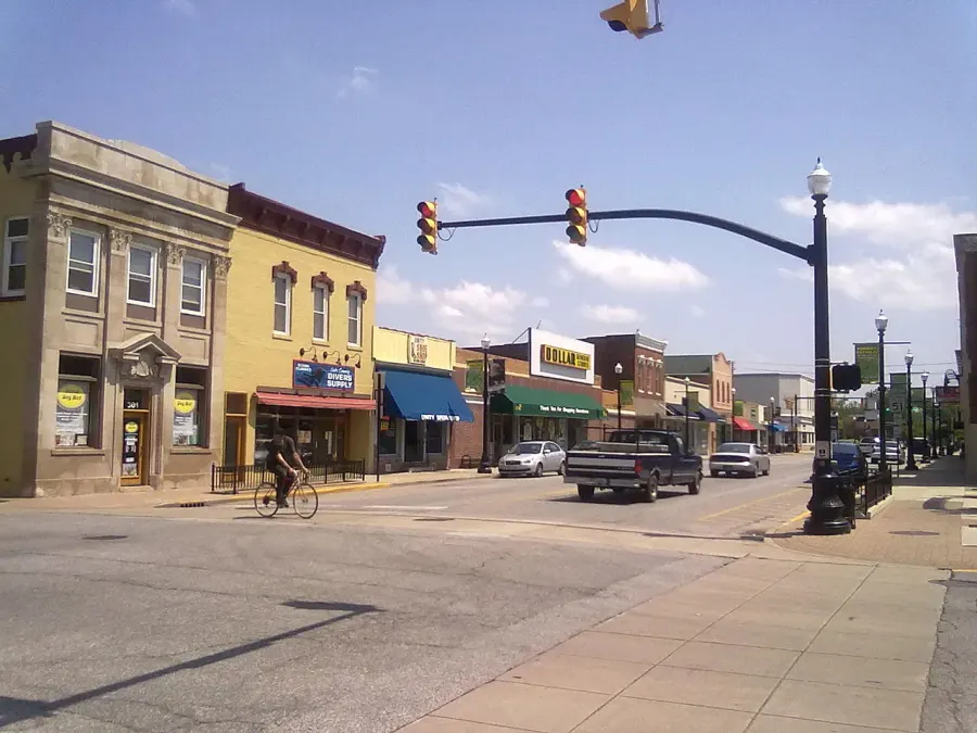 The Hobart, Indiana card