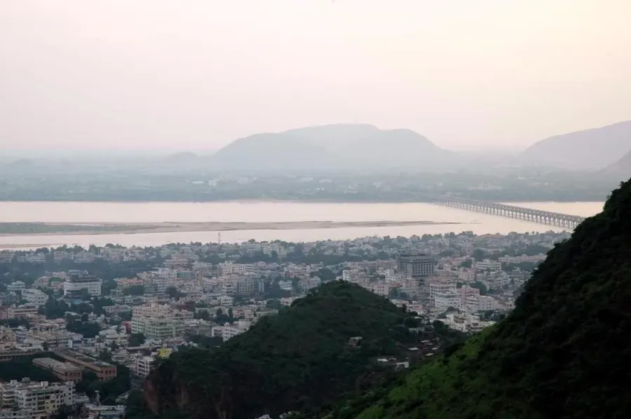 La carte Vijayawada